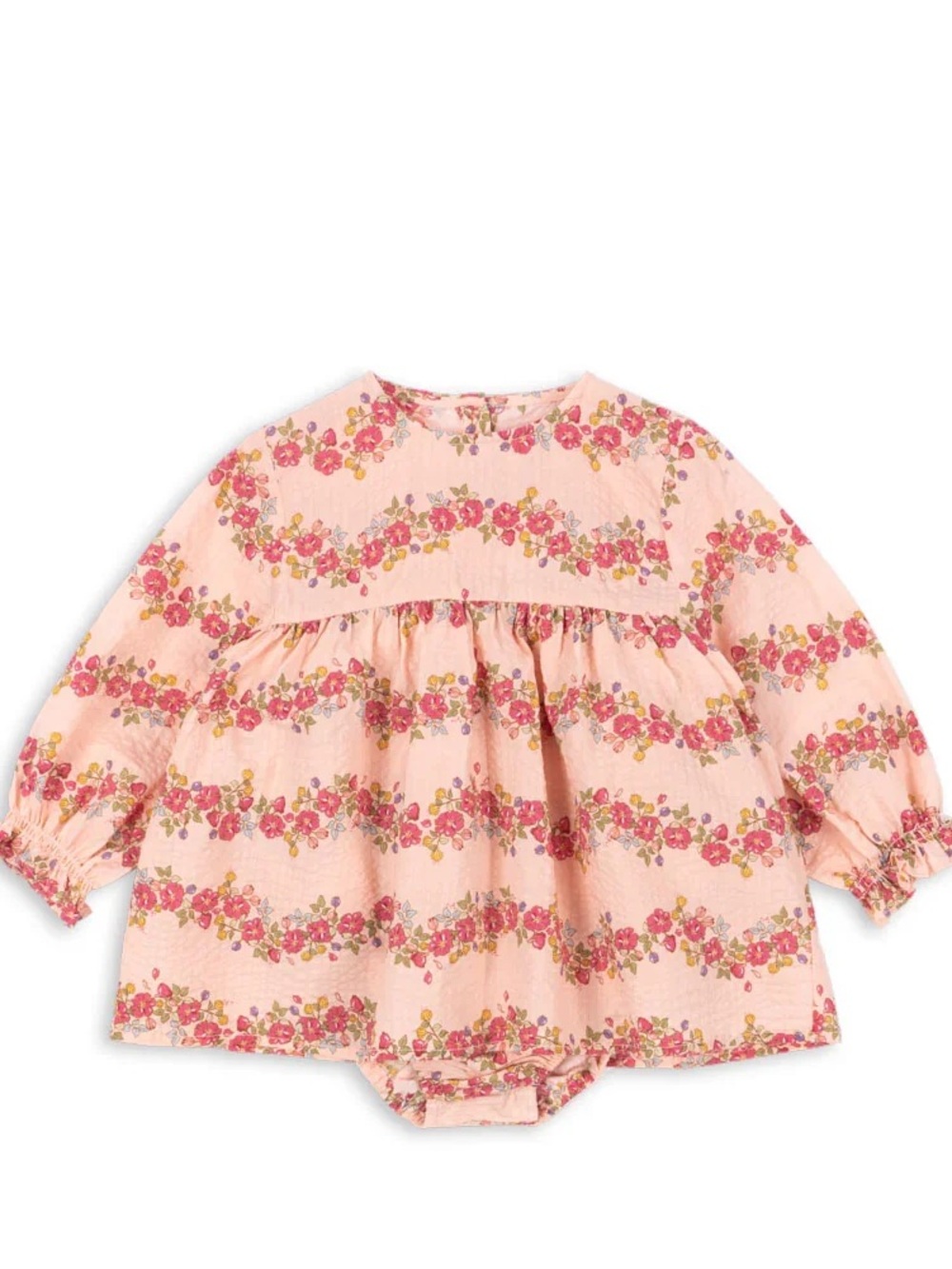 NWT Konges Sløjd Bella Frill Romper – Pink Floral